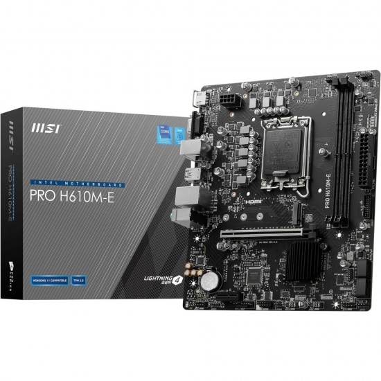 MSI H610M-E LGA1700